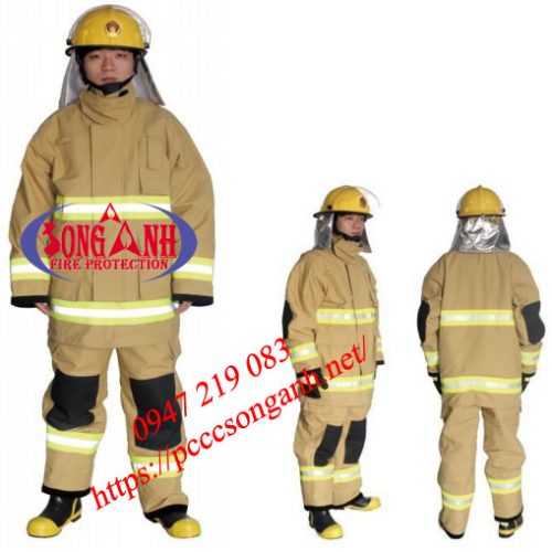 Quần áo chống cháy vải Nomex 5 lớp