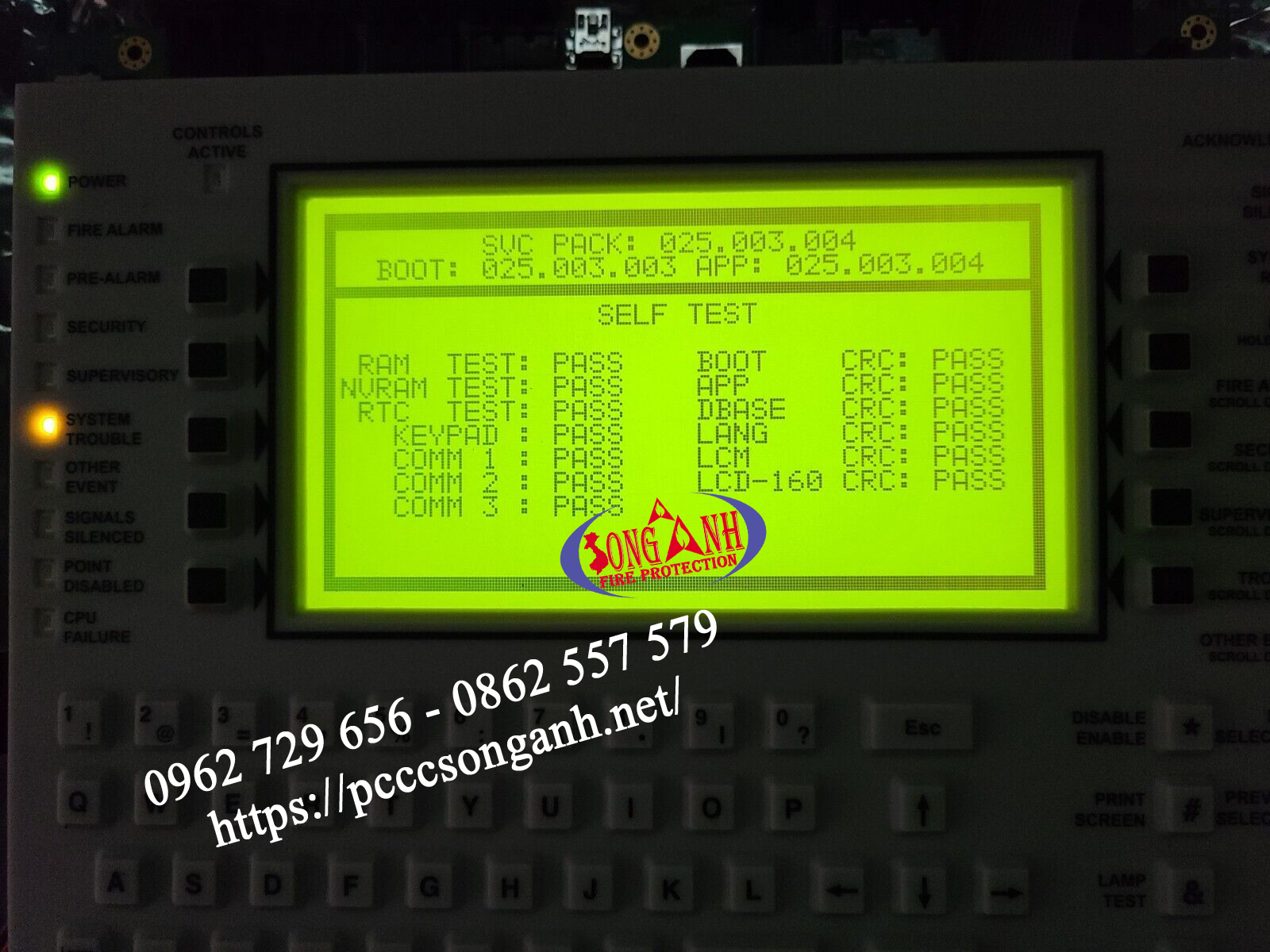 Bo mạch trung tâm Notifier CPU2-3030D